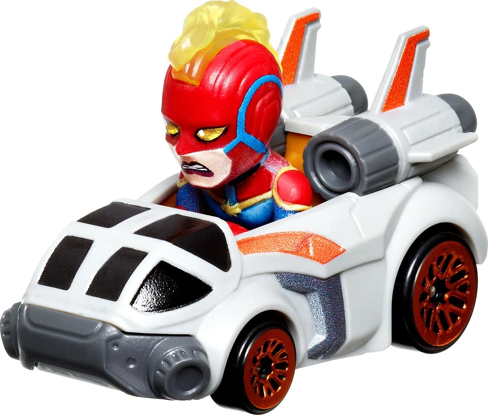 Hot Wheels-RacerVerse-Petites voiture Capitaine Marvel