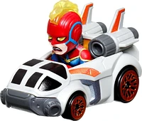 Hot Wheels-RacerVerse-Petites voiture Capitaine Marvel