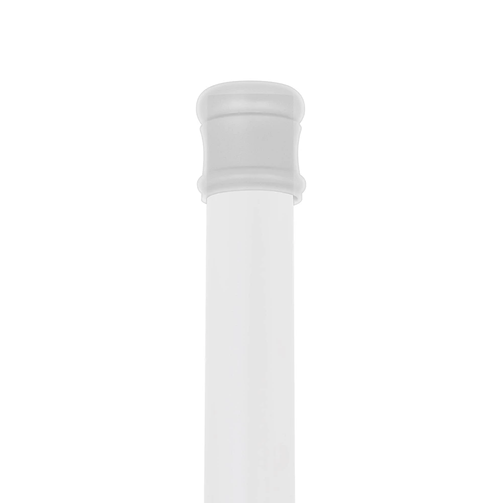 Era Pole Shower Caddy White, Adjustable Height 82.5-96in, Pole Caddy White