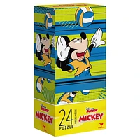 Mickey Mouse 24-Piece Jigsaw Puzzle for Kids Ages 4 and up