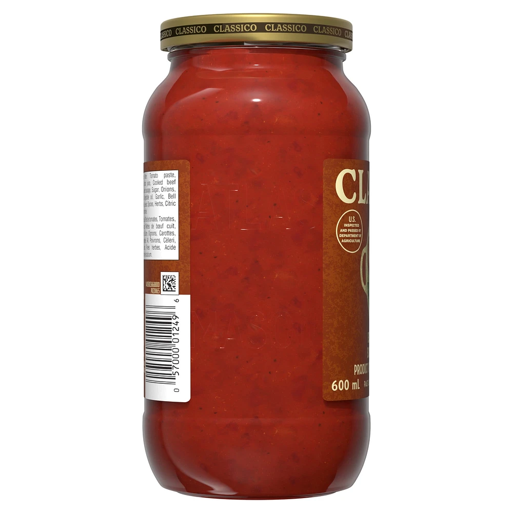 Classico Bolognese Sauce 600ML, Classico Bolognese Sauce 600ML