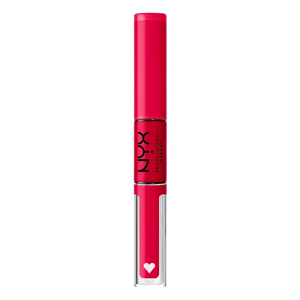NYX PROFESSIONAL MAKEUP, Shine loud, Couleur pour lèvres haute brillance, longue tenue, Formule vegan