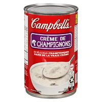 Campbell's® Cream of Mushroom Ready to Serve Soup (515 mL), Ready to be enjoyed in just a few minutes.