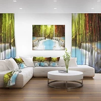 Design Art Les Chute D’Eau D'Huai Mae Kamin  Art Sur Toile