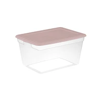 Sterilite 55 L Storage Box - Pink
