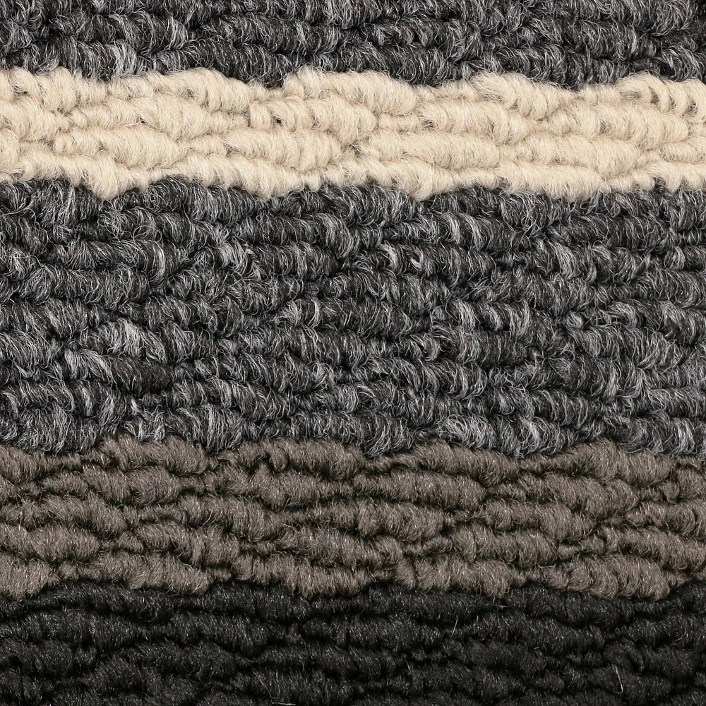 Tapis Discovery gris à endos de vinyle de 2 x 4 pi 2' x 4', Résistant Aux Taches