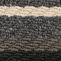 Tapis Discovery gris à endos de vinyle de 2 x 4 pi 2' x 4', Résistant Aux Taches