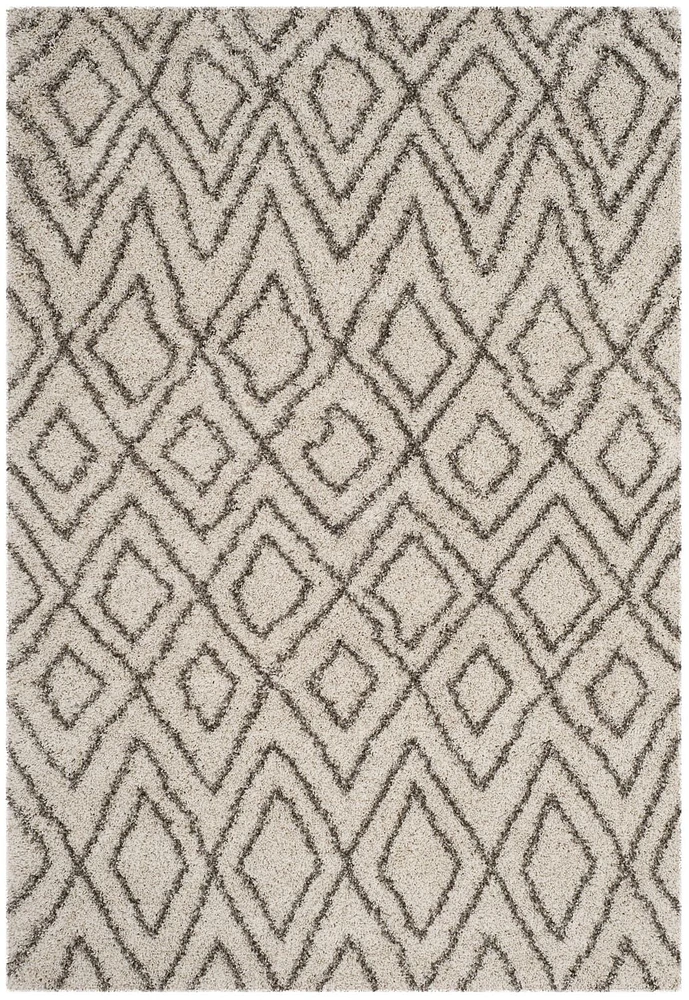 SAFAVIEH Hudson Augustine Geometric Shag Area Rug