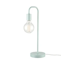 Lampe de table de 18 po Holden, menthe pâle mat