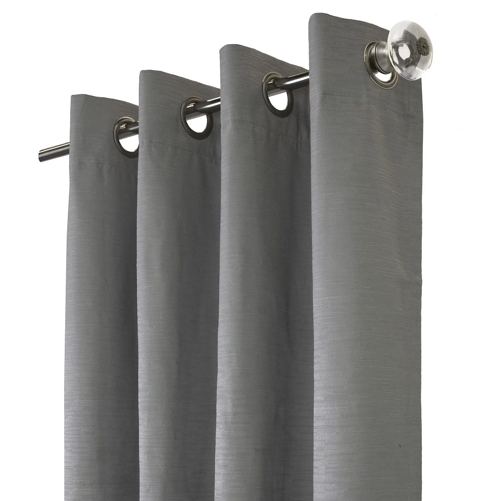 Liama pair de rideaux à oeillets 100% opaques par Thermaplus - 52 po x po
