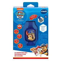 VTech PAW Patrol: Pat’Patrouille - La montre-jeu interactive - Chase - Version française 3-6 Ans