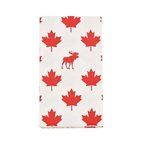 Façon de célébrer! Serviettes de table en papier orignal rouge et blanc, 20 ct