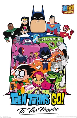 Film DC Comics Teen Titans Go! Au cinéma - Collage