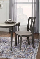 Weston Side Chair, Grey (Set of 2)