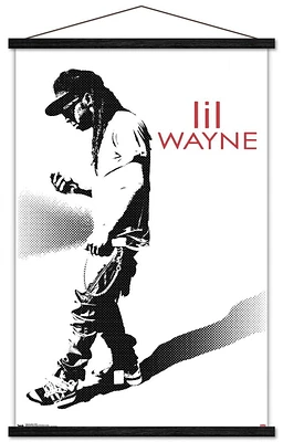 Lil Wayne - Hustle Wall Poster, 14.725" x 22.375" Framed