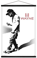 Lil Wayne - Hustle Wall Poster, 14.725" x 22.375" Framed