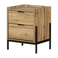 2-Drawer End Table from the collection Mezzy South Shore