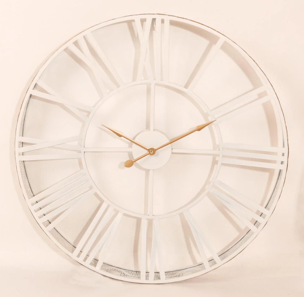 DESIGNER METAL CLOCK 20"