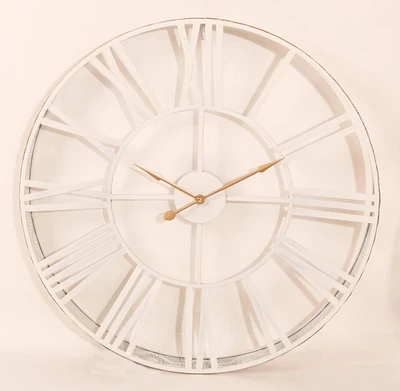 DESIGNER METAL CLOCK 20"