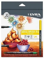 Duo de pinceaux Lyra Aqua de Daler-Rowney