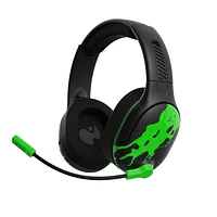 PDP AIRLITE GLOW Pro Wireless Headset: Jolt Green For Xbox Series X|S, Xbox One, and Windows 10/11 PC