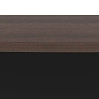 Bestar Connexion 71W Desk Shell in slate & sandstone