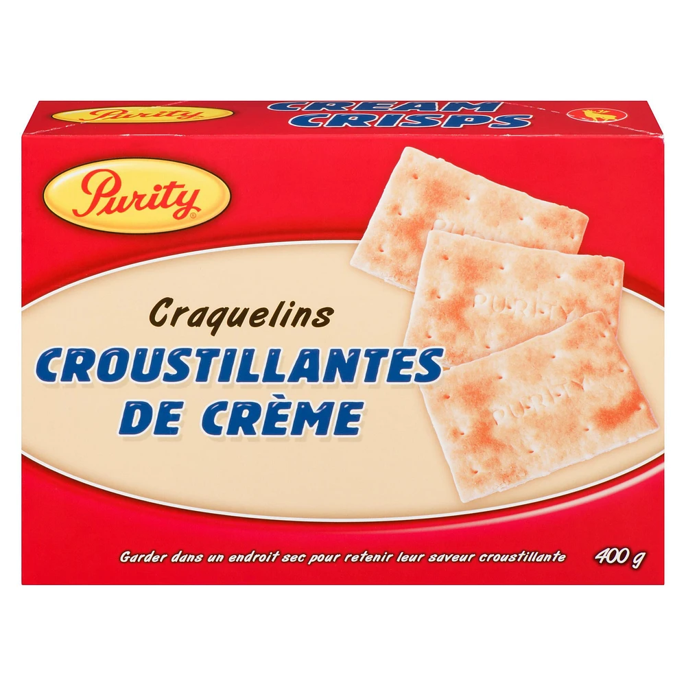 Purity Cream Crisp Crackers