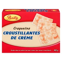 Purity Cream Crisp Crackers