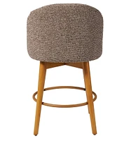 Better Homes & Gardens Mira Counter Stool 2 Pack, Truffelbrún en Ljocht Honey