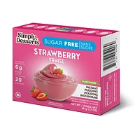 Simply Desserts - Pudding à la fraise, 48g
