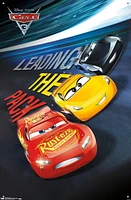 Disney Pixar Cars 3 - Group Wall Poster, 22.375" x 34" Framed