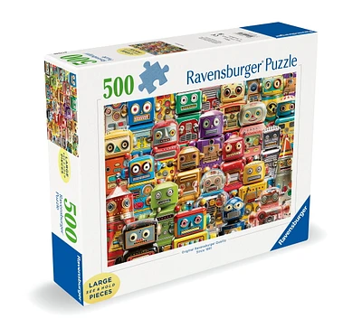 Puzzle Ravensburger Robots Rétro 500 Pièces