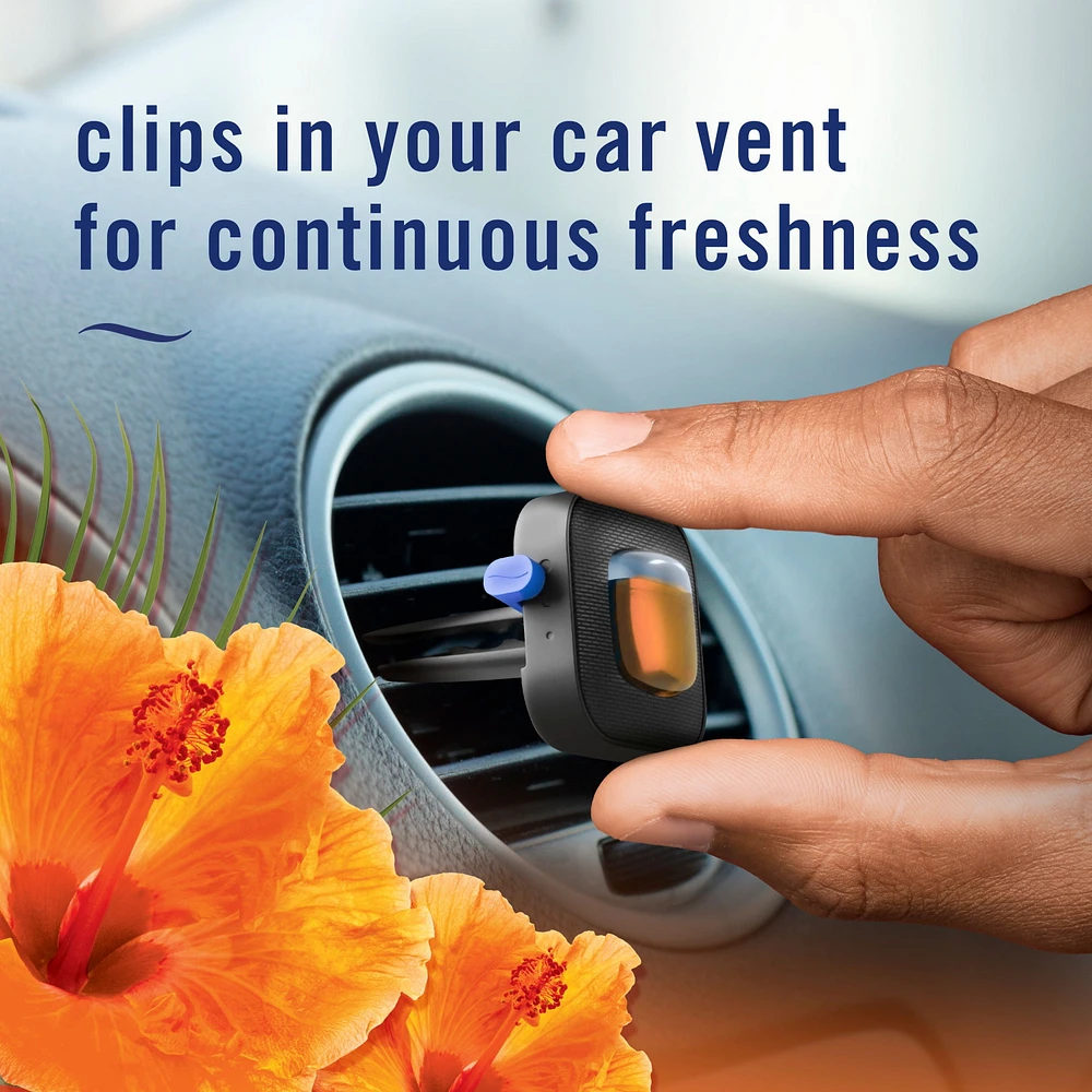 Febreze Car Air Freshener, Odor-Fighting Automotive Vent Clip