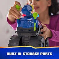 PAW Patrol: Rescue Wheels Chase’s Power Haulin’ Cruiser, Toy Truck with Launcher, Motorized Winch, Lights & Sounds, Kids Toys for Boys & Girls Ages 3+, Chase’s Power Hauling