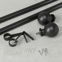 Umbra Bolas - Tringle à rideaux ajustable de 25 mm de diamètre