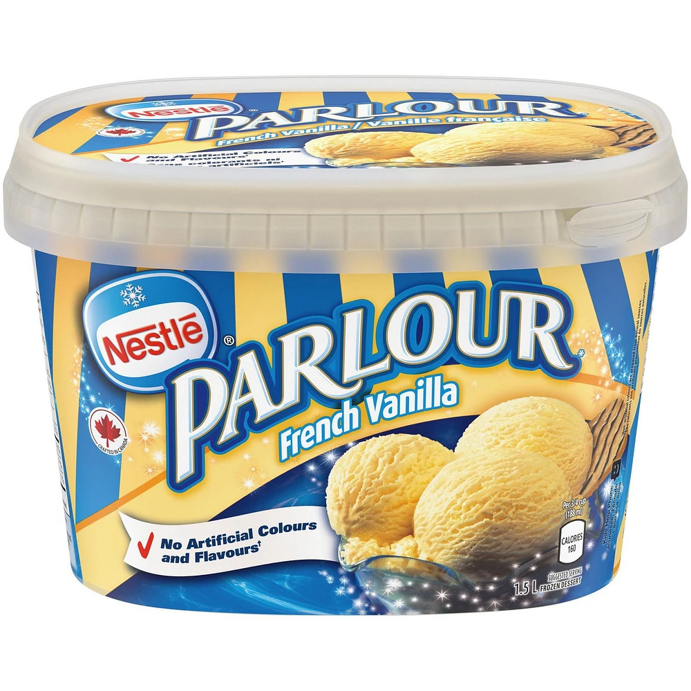 PARLOUR® French Vanilla Frozen Dessert 1.5 L Tub