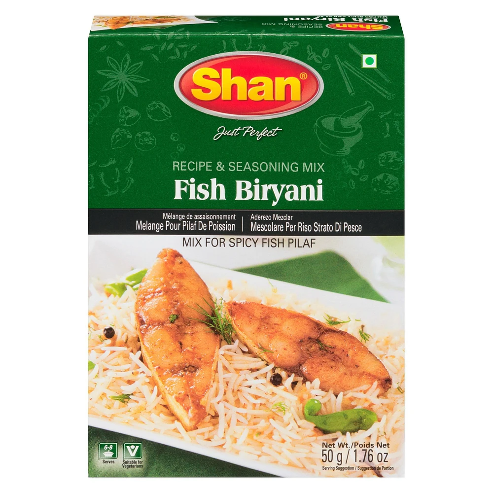 Shan Fish Biryani Mix - 50g