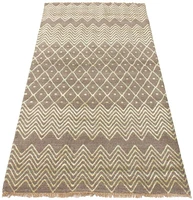 ECARPETGALLERY 5'1" x 8'2" Moroccan Eternity Hand-knotted Area Rug for Living Room, Dining Room and Bedroom in Grey