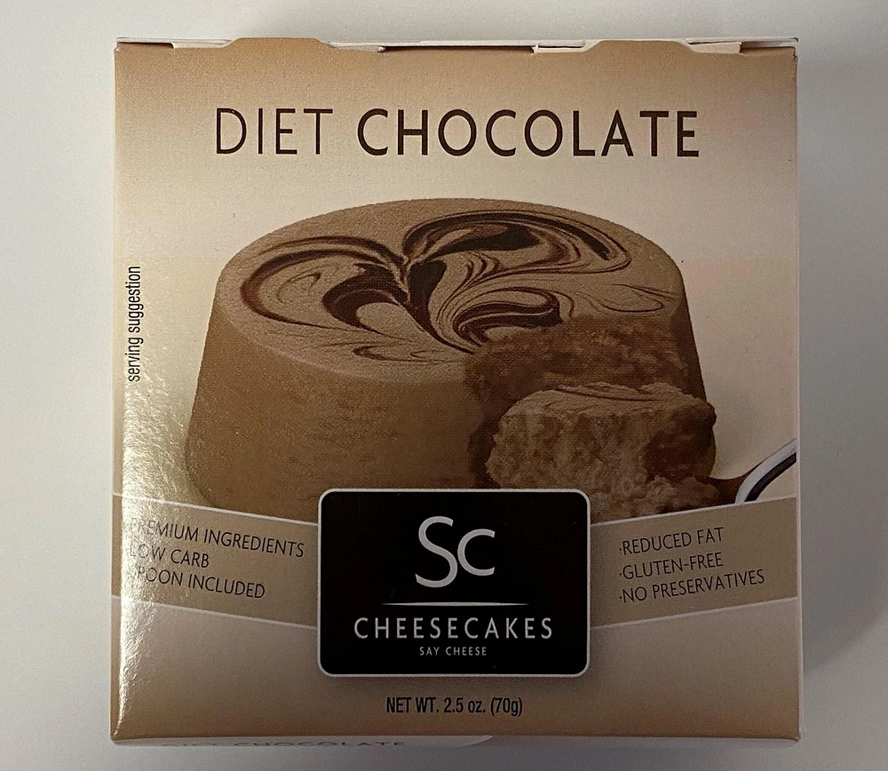 SAY CHEESE Snack Chocolate Diet, CHEESECAKE