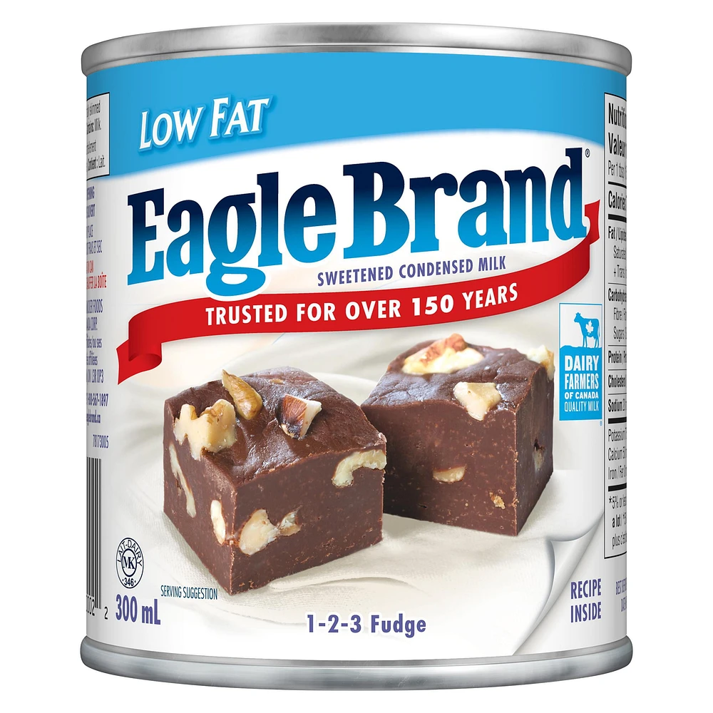 Lait concentré sucré Eagle Brand, faible en gras, 300 ml 300 ml