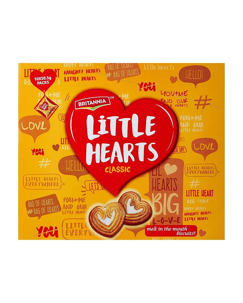 Britannia Little Heart, Indian cookies