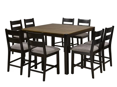 Lexi 9-Piece Counter Set, Espresso
