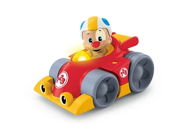 Fisher-Price Rires et Éveil La Voiture Motorisée de Puppy – Édition Française