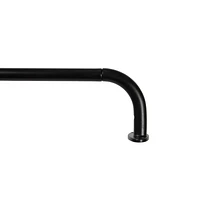 La tringle enveloppante Lunar Zane Fast Fit à installation facile et occultation complète 5/8 po (1,27 cm) En plusieurs couleurs