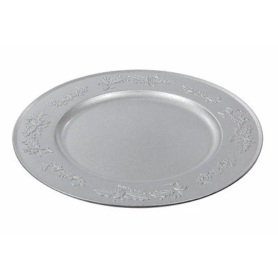 Charger Plate (Ivy) (Silver)