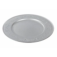 Charger Plate (Ivy) (Silver)