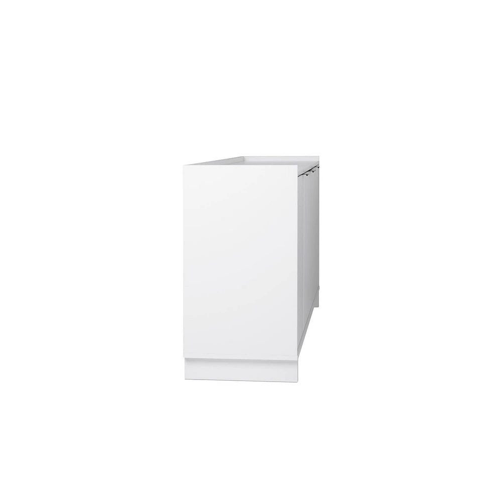 Prepac Simply Modern 4 Door Accent Cabinet White