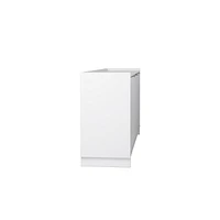 Prepac Simply Modern 4 Door Accent Cabinet White
