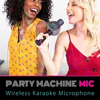 Haut-parleur Bluetooth portable avec microphone Microphone de machine de fête