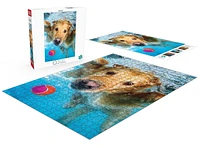 Buffalo Games - Le puzzle Underwater Dogs - Fetch!- en 500 pièces